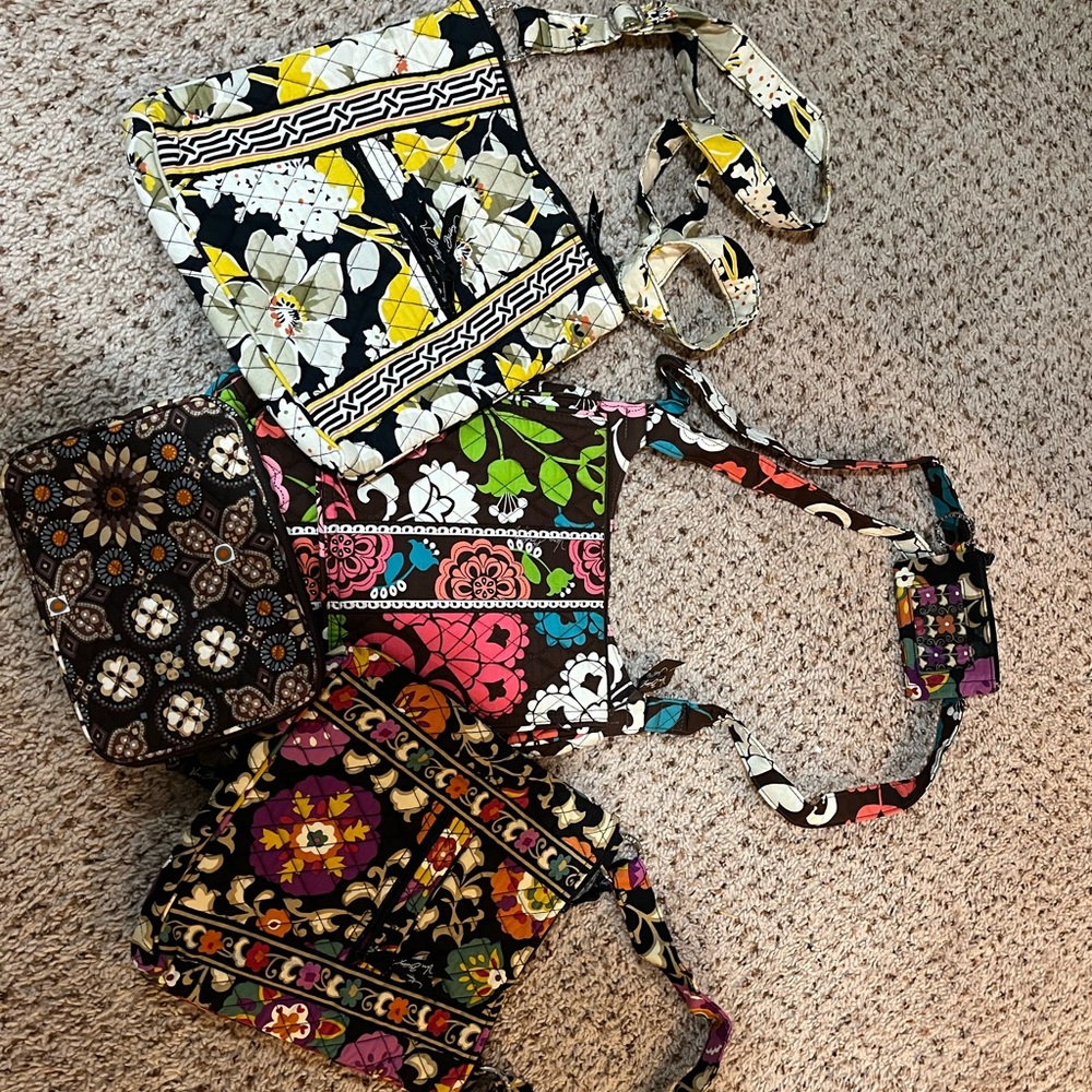 Lot of Vera Bradley bags. Vintage everyday bags